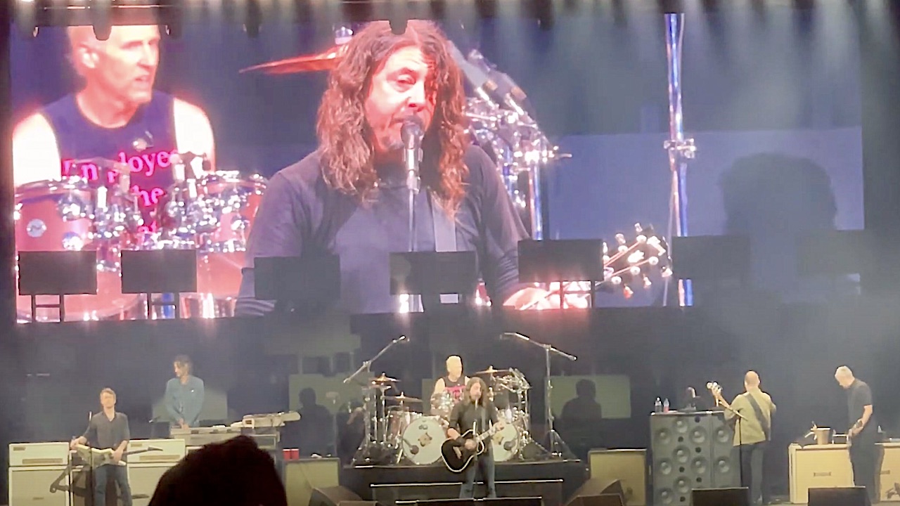 Watch Foo Fighters debut four songs from new album But Here We Are at first headline show since Taylor Hawkins’ death