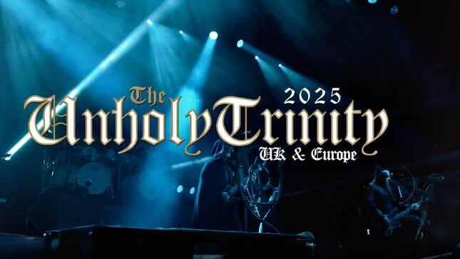 BEHEMOTH Release Official Video Trailer For “The Unholy Trinity” European Tour With SATYRICON And ROTTING CHRIST