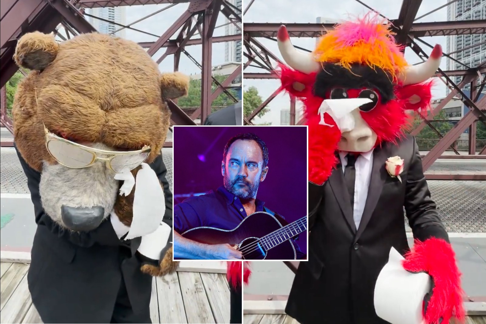 watch:-chicago-sports-mascots-honor-dmb-‘poopgate’-anniversary