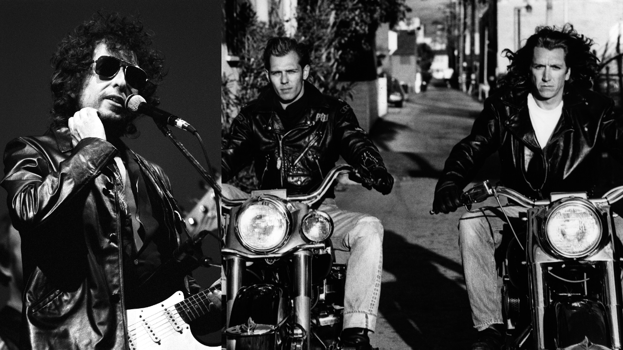 “there-was-a-bit-of-a-clash-of-cultures.”-the-night-that-hollywood-star-mickey-rourke-and-a-gang-of-bikers-gatecrashed-bob-dylan’s-recording-session-with-members-of-the-clash-and-sex-pistols