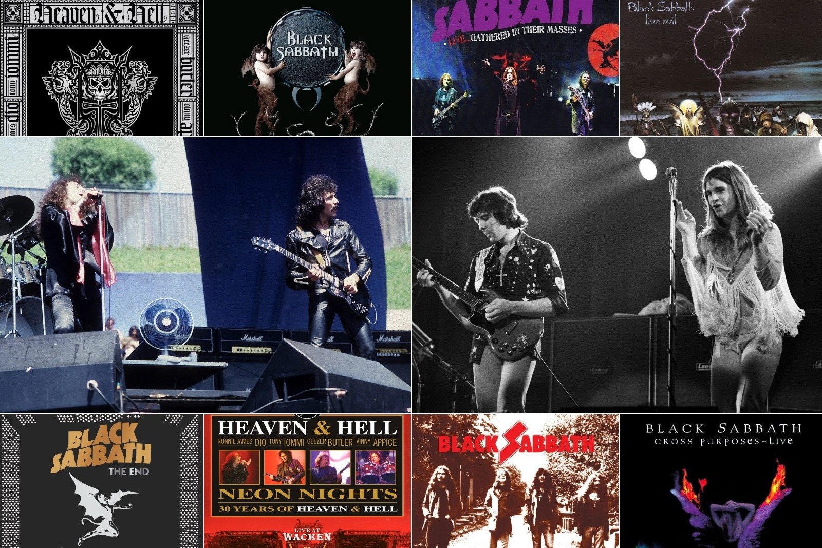 Black Sabbath Live Albums Ranked Worst to Best