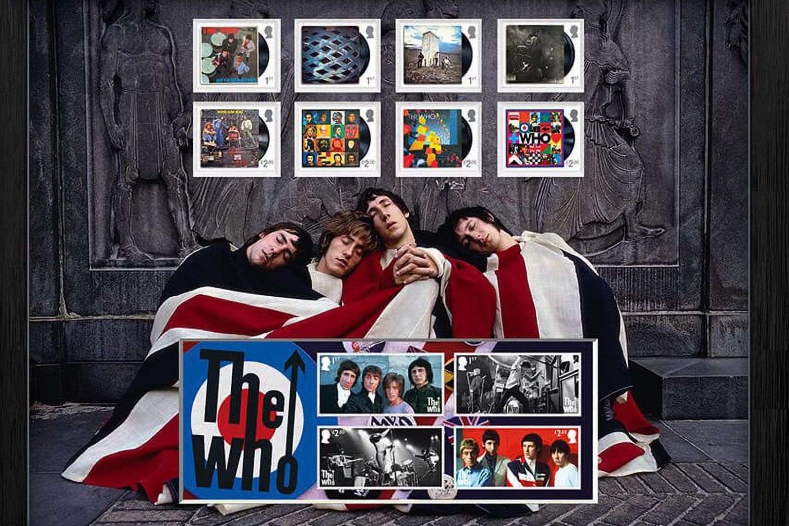 The Who’s 60th Anniversary Marked With British Postal Stamp Set