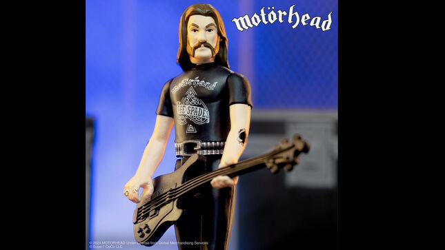 MOTÖRHEAD’s LEMMY – New Ace Of Spades-Era ReAction Figure Available From Super7