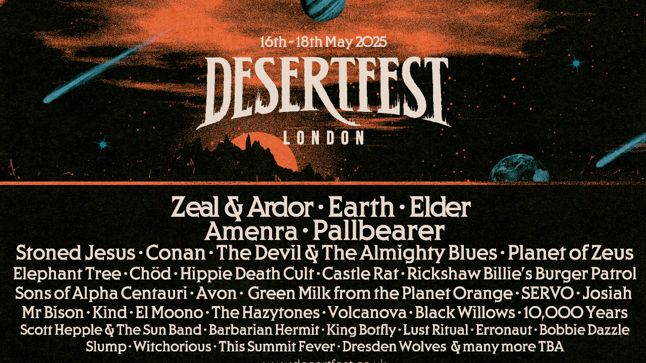 Earth, Pallbearer, Elephant Tree, Hippie Death Cult, Lust Ritual among new additions to Desertfest London weekender