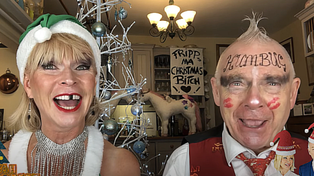 ROBERT FRIPP & TOYAH Share Another Christmas Carol Singalong For Sunday Lunch (Video)