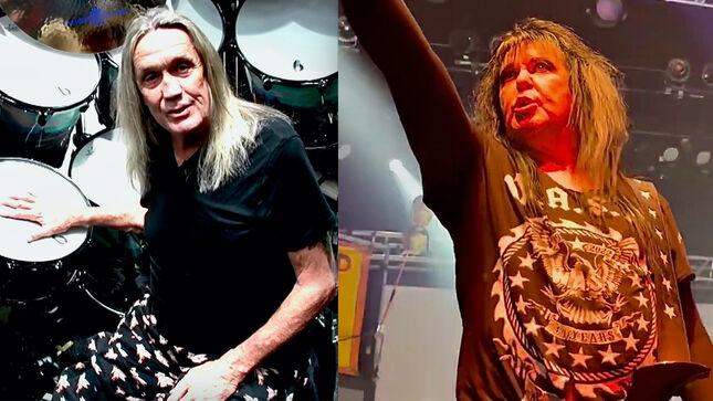 W.A.S.P.’s BLACKIE LAWLESS Honours IRON MAIDEN’s NICKO McBRAIN – “Very Few In The History Of Percussion Have Left Such A Distinctive Mark As This Man”