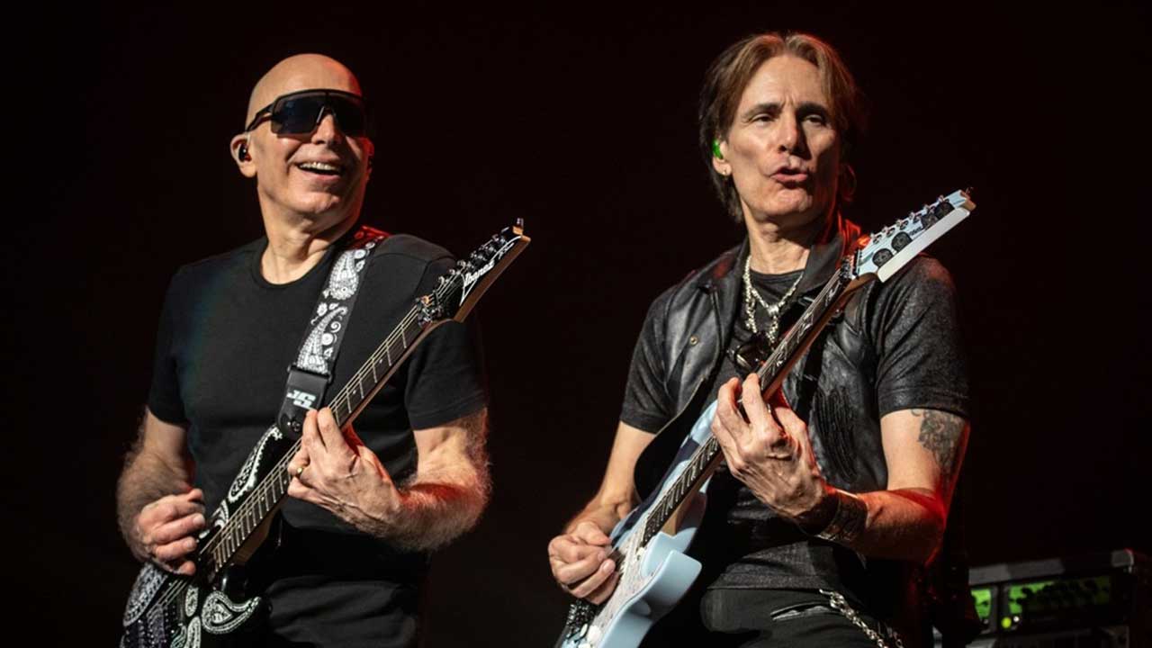 Joe Satriani and Steve Vai and formed a band together and you’ll never guess what it’s called