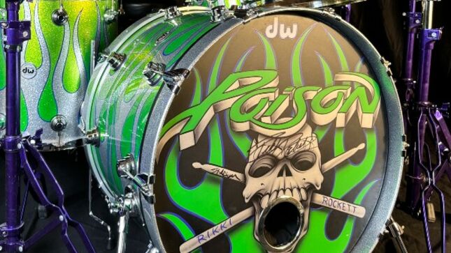 POISON Drummer RIKKI ROCKETT’s Stolen Gear Recovered