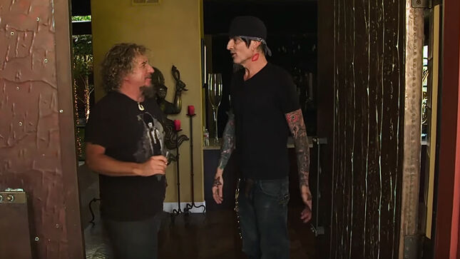 motley-crue’s-tommy-lee-gives-sammy-hagar-a-tour-of-his-unbelievable-house;-video