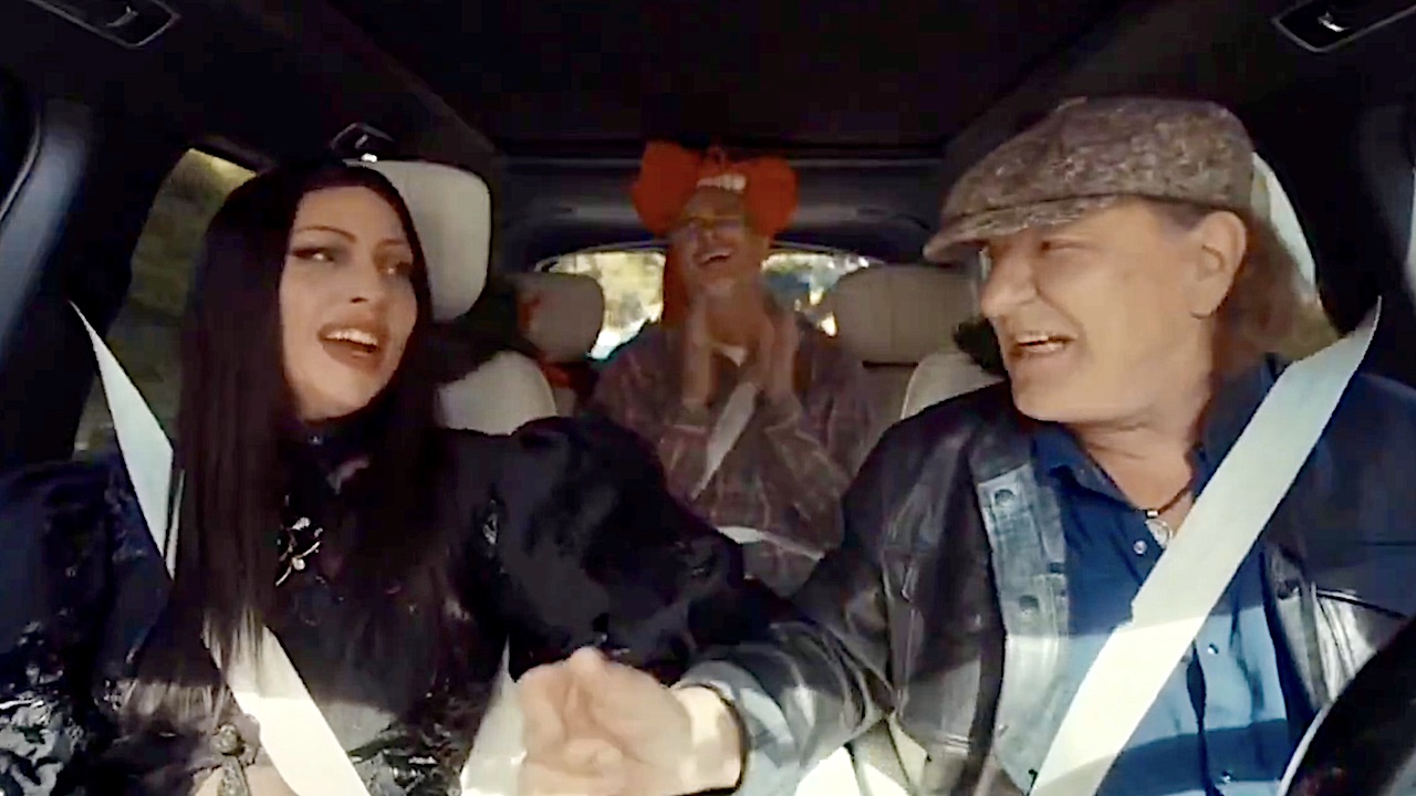 “this-is-the-moment!”-watch-brian-johnson-and-lady-gaga-smash-their-duet-of-ac/dc-classic-highway-to-hell-during-apple-tv’s-a-carpool-karaoke-christmas