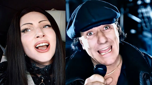 LADY GAGA Surprised By BRIAN JOHNSON On Apple TV’s “A Carpool Karaoke Christmas”, Reveals She Was An Extra In AC/DC’s “Stiff Upper Lip” Video