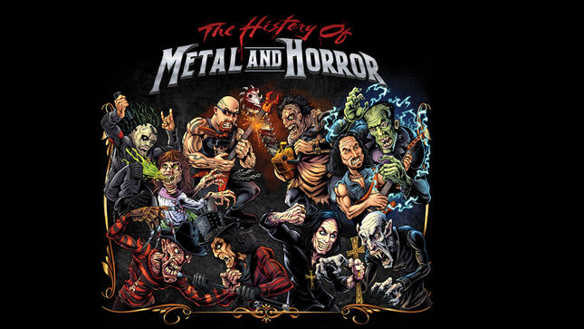 ALICE COOPER, ROB ZOMBIE, KIRK HAMMETT, DAVE MUSTAINE, SCOTT IAN And More – Award-Winning Doc “The History Of Metal And Horror” Unleashes Limited Collector’s Edition On Blu-Ray; Video Trailer