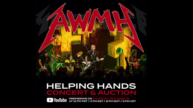 Official Video Of METALLICA’s Helping Hands Concert & Auction Now Streaming