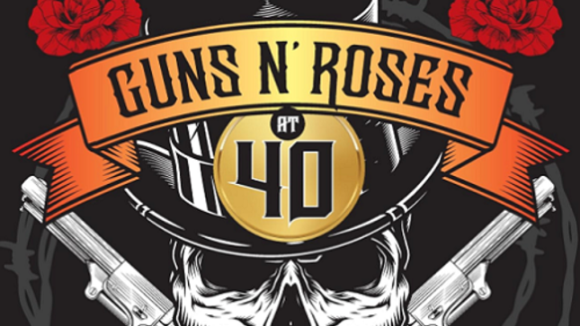 GUNS N’ ROSES AT 40 – New Book From MARTIN POPOFF Available In 2025