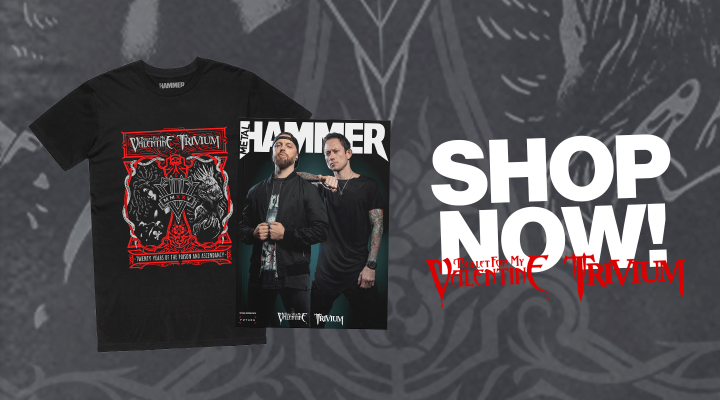 “I knew The Poison was going to be massive!” Metal Hammer releases exclusive Trivium x Bullet For My Valentine bundle – featuring a t-shirt you can’t get anywhere else!