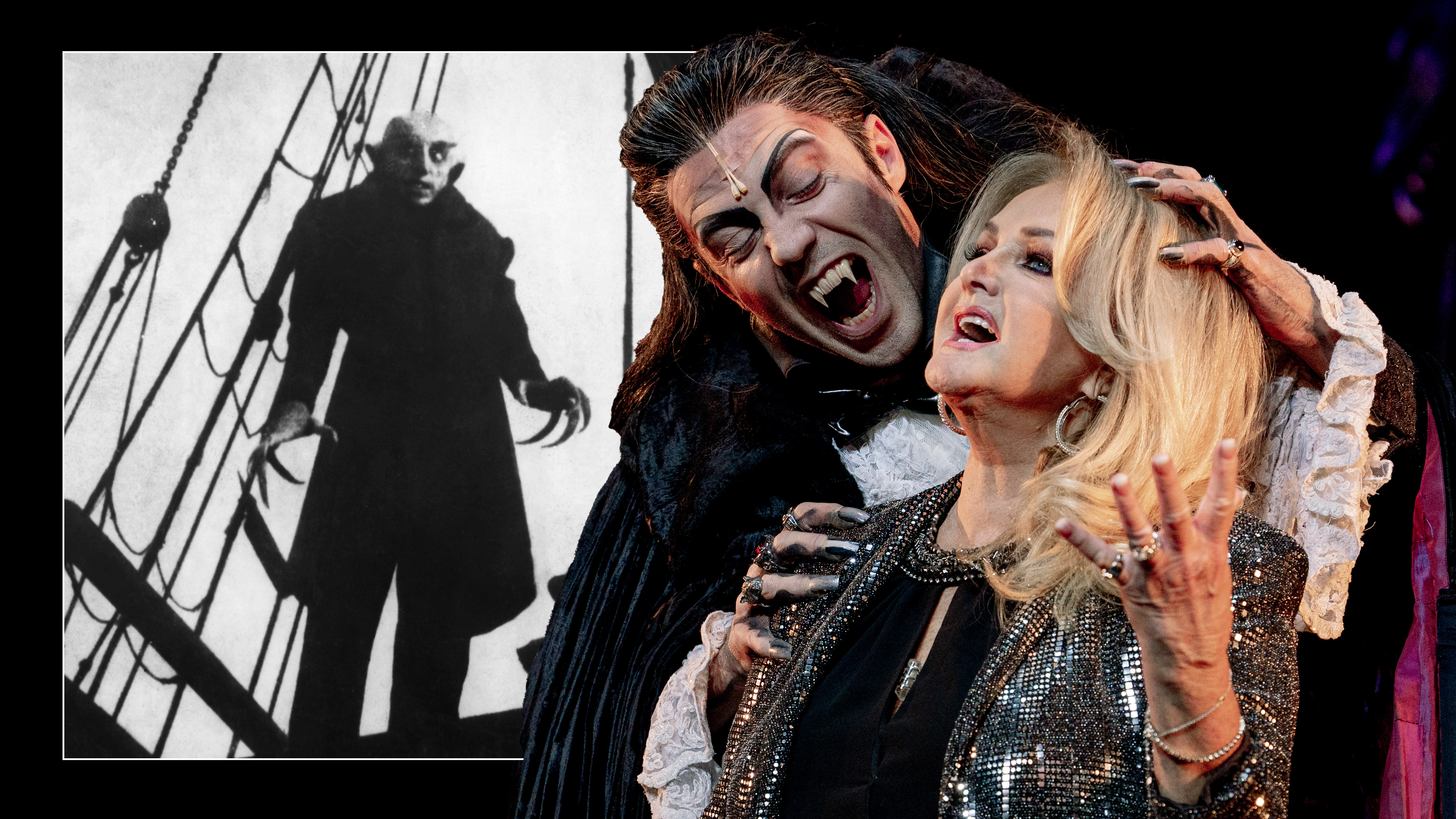 Bonnie Tyler’s Total Eclipse Of The Heart was originally written for a Nosferatu musical: “If anyone listens to the lyrics, they’re really like vampire lines. It’s all about the darkness, the power of darkness and love’s place in the dark”