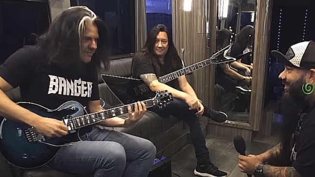 ALEX SKOLNICK, ERIC PETERSON, SCOTT IAN, GARY HOLT, DAVID ELLEFSON And More Play The Riffs That First Influenced Them (Video)