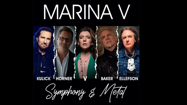 MARINA V Releases “Symphony & Metal” Single Feat. BRUCE KULICK, DAVID ELLEFSON And Others; Audio