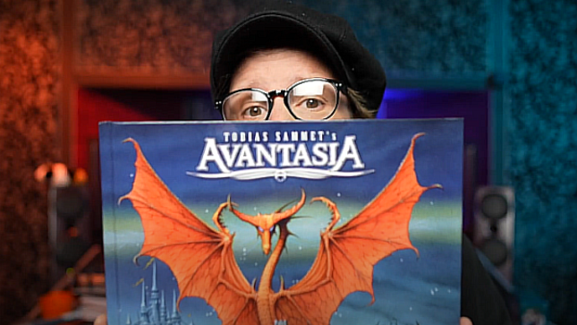 TOBIAS SAMMET Unveils AVANTASIA Here Be Dragons Artbook (Video)