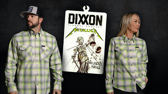 METALLICA – Dixxon x Metallica Returns With …And Justice For All Inspired Flannel