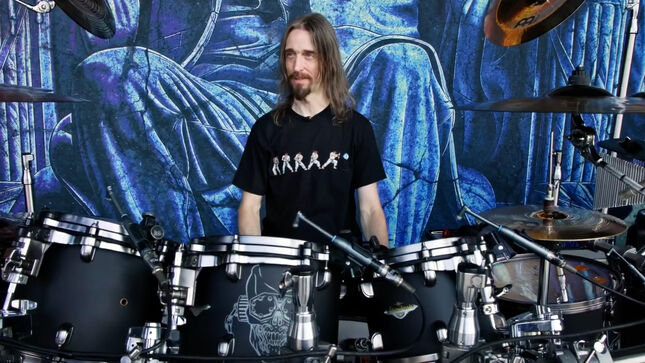 MEGADETH’s DIRK VERBEUREN Gives A Tour Of His Drum Kit; Video