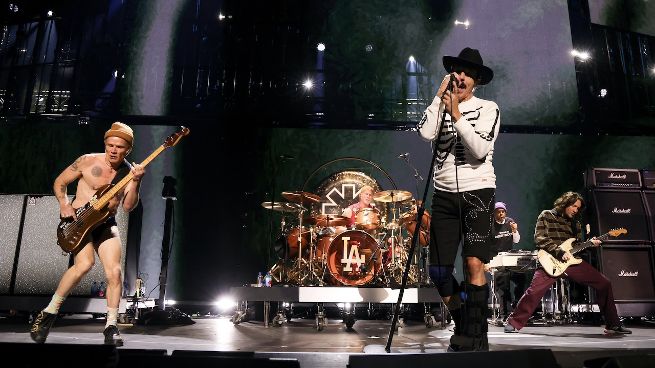 “Thank you for showing up LA.” Watch Red Hot Chili Peppers’ four-song set at star-studded FireAid benefit show in Los Angeles