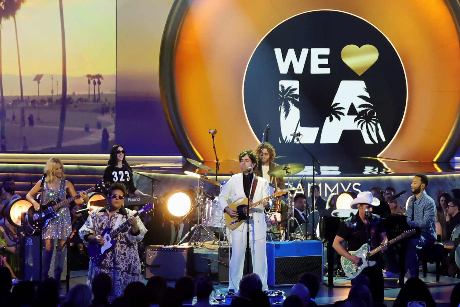 All-Star Rendition of Randy Newman’s ‘I Love L.A.’ Opens Grammys