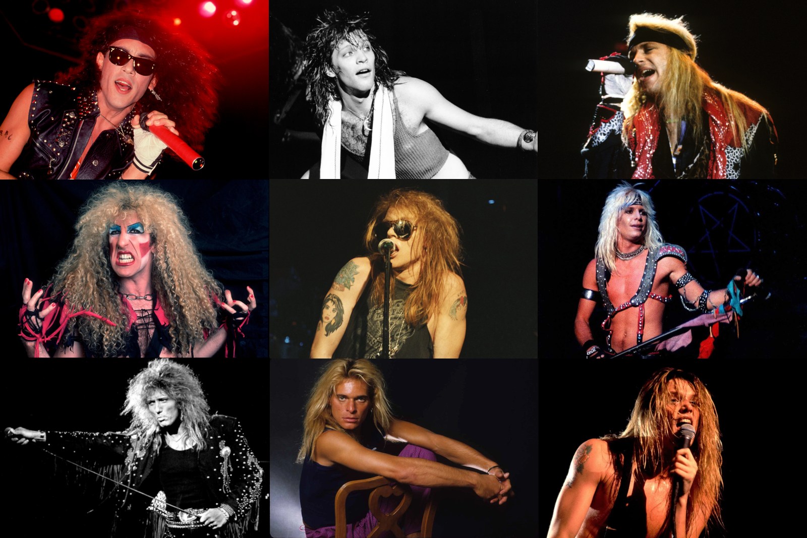 Top 15 Hair Metal Frontmen