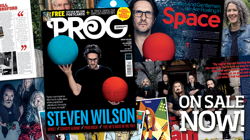 Steven Wilson’s return to the prog fold features on the front cover of the new issue of Prog Magazine, which is on sale now!