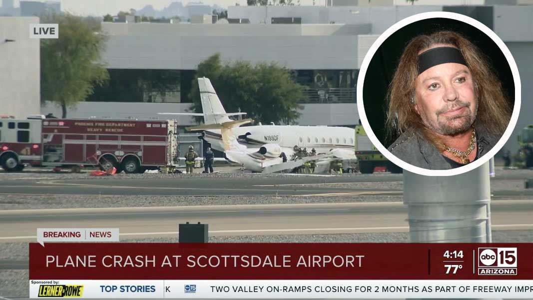 Vince Neil’s private jet involved in fatal crash at Scottsdale Airport: Mötley Crüe release statement