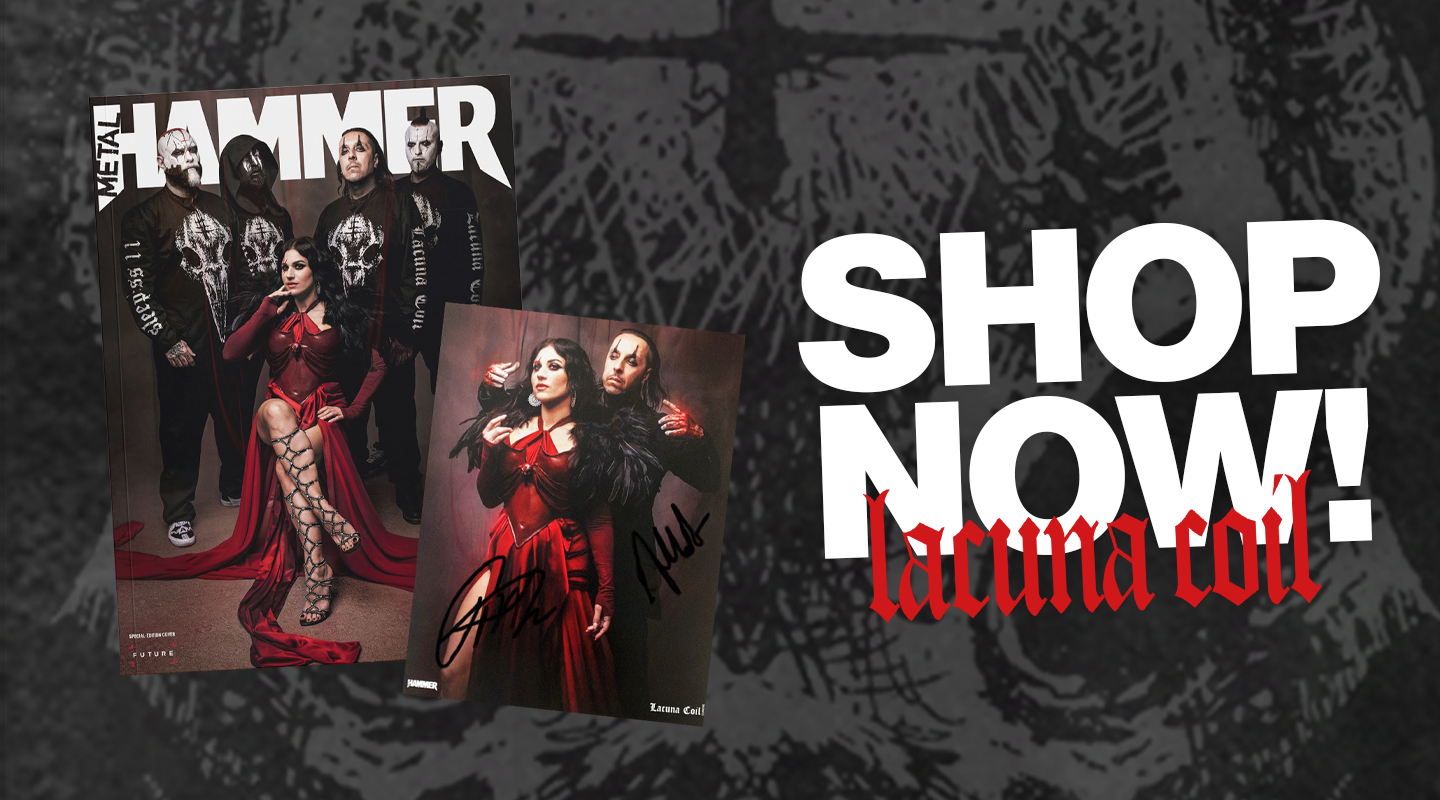 Lacuna Coil fans! Pick up this exclusive Metal Hammer bundle with an art card signed by Cristina and Andrea, only available here