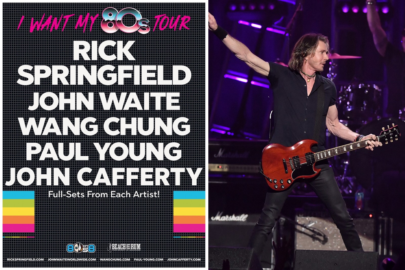 Rick Springfield and John Waite Announce ‘I Want My 80s’ Tour