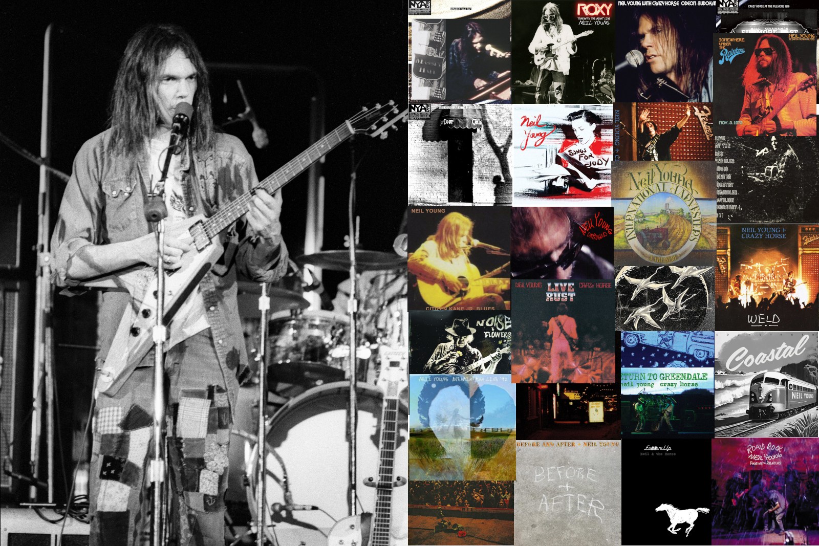 Neil Young Live Albums Ranked