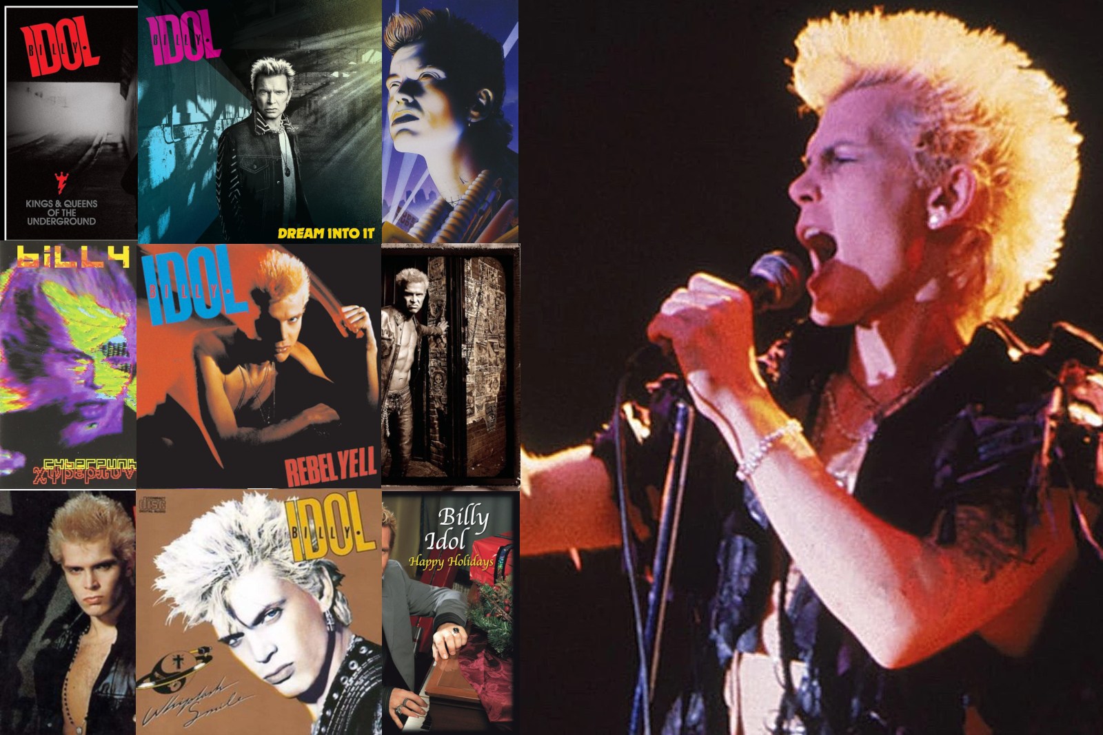 Billy Idol Albums Ranked