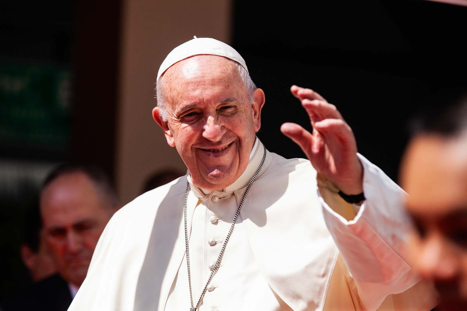 That Time Pope Francis Visited a Record Store in Rome